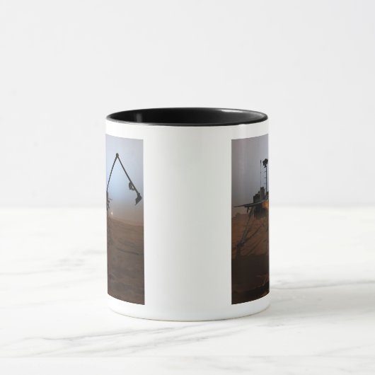 Phoenix Mars Lander 4 Tasse (Zentrum)