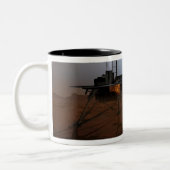 Phoenix Mars Lander 4 Zweifarbige Tasse (Links)