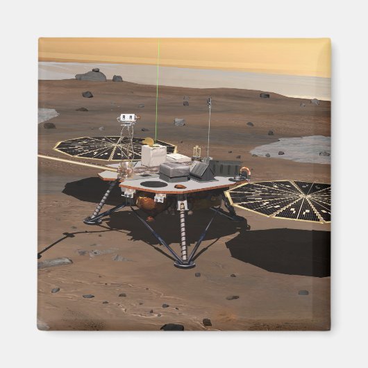 Phoenix Mars Lander 5 Magnet (Vorne)