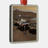 Phoenix Mars Lander 5 Silbernes Ornament (Rechts)