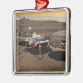 Phoenix Mars Lander 5 Silbernes Ornament (Links)