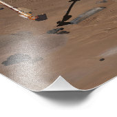 Phoenix Mars Lander Fotodruck (Ecke)