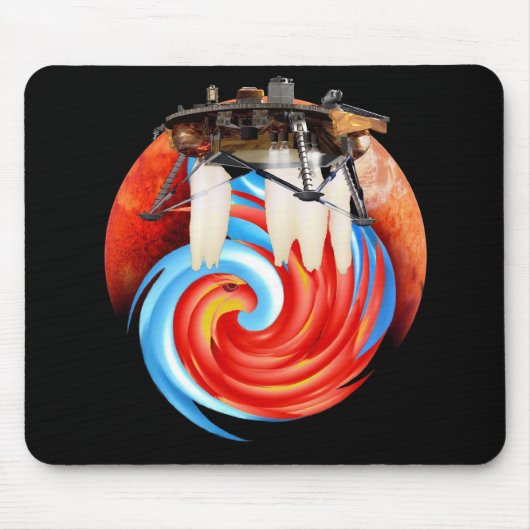 Phoenix-MarsLander Mousepad (Vorne)