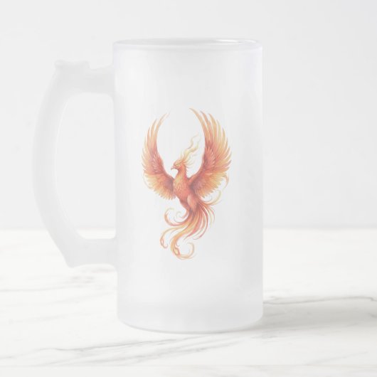 Phoenix Mattglas Bierglas (Links)