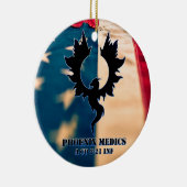 Phoenix-Mediziner Keramikornament (Rechts)