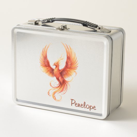 Phoenix Metall Brotdose (Vorderseite)