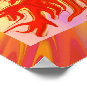 Phoenix mit Grenzposter Poster (Ecke)