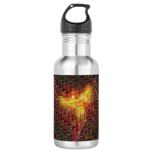 Phoenix-Mosaik Edelstahlflasche