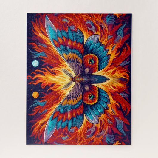 Phoenix Moth Puzzle (Vertikal)