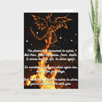 Phoenix motivierend Karte