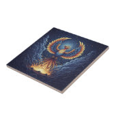 Phoenix: mystical world, symbol of good fortune fliese (Seite)