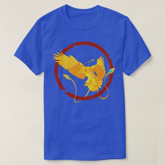Phoenix Mythischer Feuervogel T-Shirt (Design vorne)