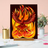 Phoenix mythologische unsterbliche Kreatur Acrylschild (Hochzeit)