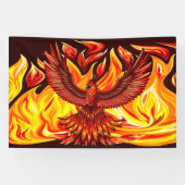Phoenix mythologische unsterbliche Kreatur Banner (Horizontal)