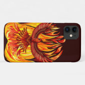 Phoenix mythologische unsterbliche Kreatur Case-Mate iPhone Hülle (Rückseite (Horizontal))