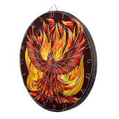 Phoenix mythologische unsterbliche Kreatur Dartscheibe (Vorderseite rechts)