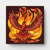 Phoenix mythologische unsterbliche Kreatur Fotoplatte (Vorderseite)