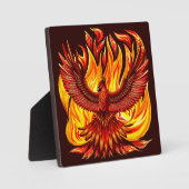 Phoenix mythologische unsterbliche Kreatur Fotoplatte (Vorderseite)