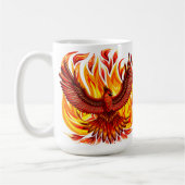 Phoenix mythologische unsterbliche Kreatur Kaffeetasse (Links)