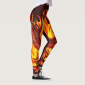 Phoenix mythologische unsterbliche Kreatur Leggings (Rechts)