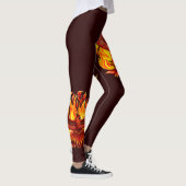 Phoenix mythologische unsterbliche Kreatur Leggings (Rechts)