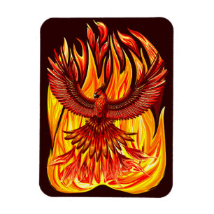Phoenix mythologische unsterbliche Kreatur Magnet