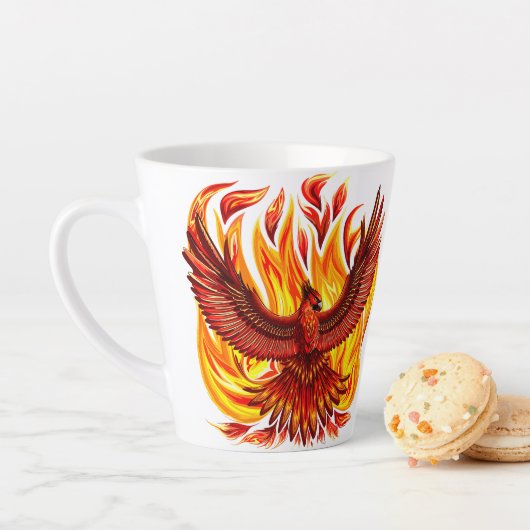 Phoenix mythologische unsterbliche Kreatur Milchtasse (Beispiel)