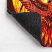 Phoenix mythologische unsterbliche Kreatur Mousepad (Ecke)