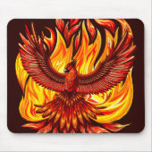 Phoenix mythologische unsterbliche Kreatur Mousepad (Vorne)