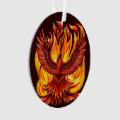 Phoenix mythologische unsterbliche Kreatur Ornament (Vorderseite)