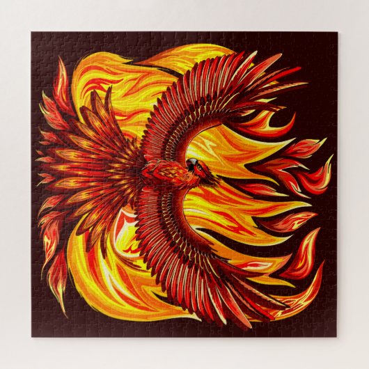 Phoenix mythologische unsterbliche Kreatur Puzzle (Horizontal)