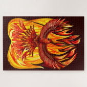 Phoenix mythologische unsterbliche Kreatur Puzzle (Horizontal)
