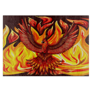 Phoenix mythologische unsterbliche Kreatur Schneidebrett