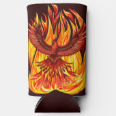 Phoenix mythologische unsterbliche Kreatur Selters Dosenkühler (Vorderseite)