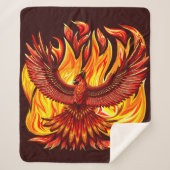 Phoenix mythologische unsterbliche Kreatur Sherpadecke (Vorderseite)