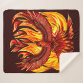 Phoenix mythologische unsterbliche Kreatur Sherpadecke (Vorderseite (Horizontal))