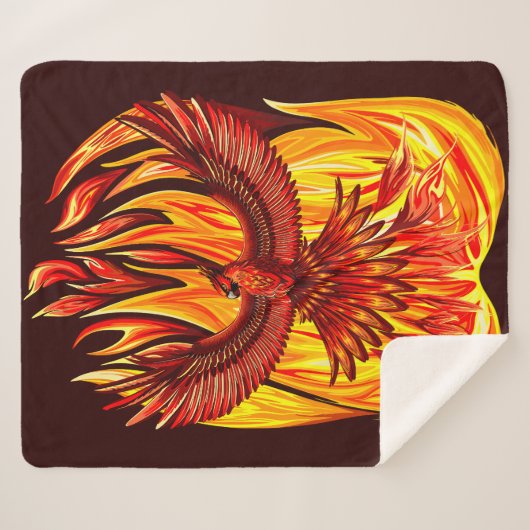 Phoenix mythologische unsterbliche Kreatur Sherpadecke (Vorderseite (Horizontal))