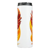 Phoenix mythologische unsterbliche Kreatur Thermosbecher (Rückseite)