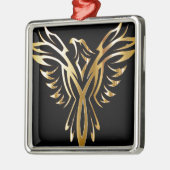 Phoenix Ornament Aus Metall (Links)