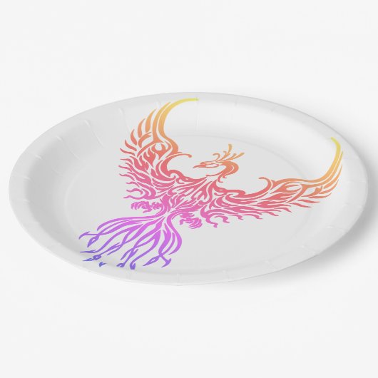 Phoenix Pappteller (Schrägansicht)