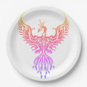 Phoenix Pappteller (Vorderseite)