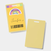 Phoenix Parks Abzeichen Ausweis (Vorder- & Rückseite)