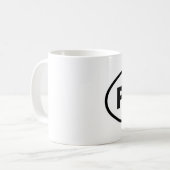Phoenix PHX oval Kaffeetasse (Vorderseite Links)