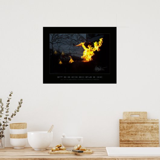 Phoenix Poster (Küche)