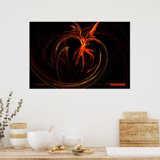 Phoenix Poster (Küche)