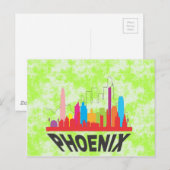 Phoenix Postkarte (Vorne/Hinten)