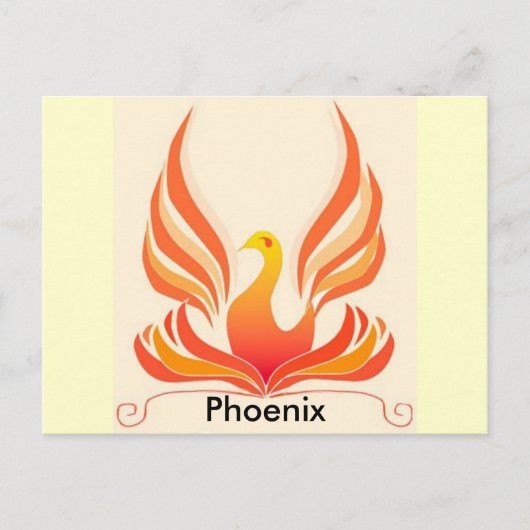 Phoenix Postkarte (Vorderseite)