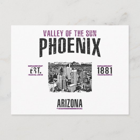 Phoenix Postkarte (Vorderseite)