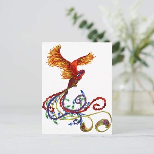 Phoenix Postkarte (Stehend Vorderseite)