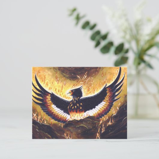 Phoenix Postkarte (Stehend Vorderseite)